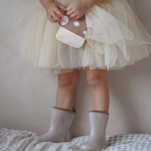 Сапоги резиновые Mrs. Ertha "Little Daisys", очарование маргариток